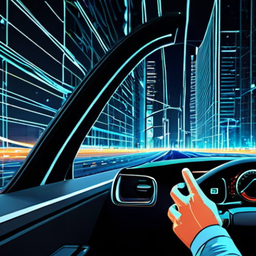 Home 6 Data Visualization & Cityscape**
"A vibrant, futuristic cityscape at night, overlaid with a complex network of glowing data streams representing self-driving car data. The streams connect buildings, vehicles, and infrastructure elements like traffic lights. In the foreground, a stylized self-driving car seamlessly integrates into the scene. Emphasis on the interconnectedness of the data. Safe for work, appropriate content, fully clothed, professional, digital art, clean lines, modern design, high quality, perfect anatomy, natural proportions, well-formed hands, proper finger count. Modest clothing. "
**