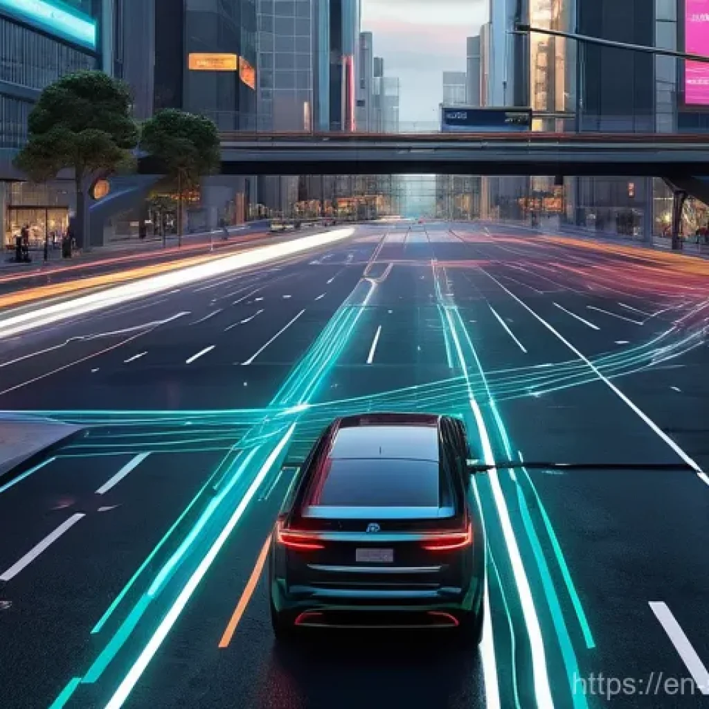 자율주행차의 연구 및 개발 동향 - **Prompt 1: The AI Brain at Work in a Smart City Intersection**
"A highly detailed, futuristic d...